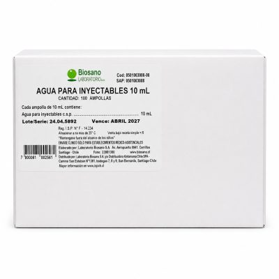 CAJA AGUAS PARA INYECTABLE
